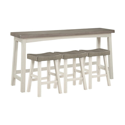 Homelegance  - Caspian 4-Piece Pack Counter Height Set - 5687WTT-364P  view 1
