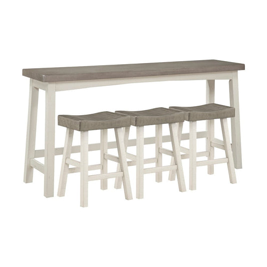 Homelegance  - Caspian 4-Piece Pack Counter Height Set - 5687WTT-364P  view 1