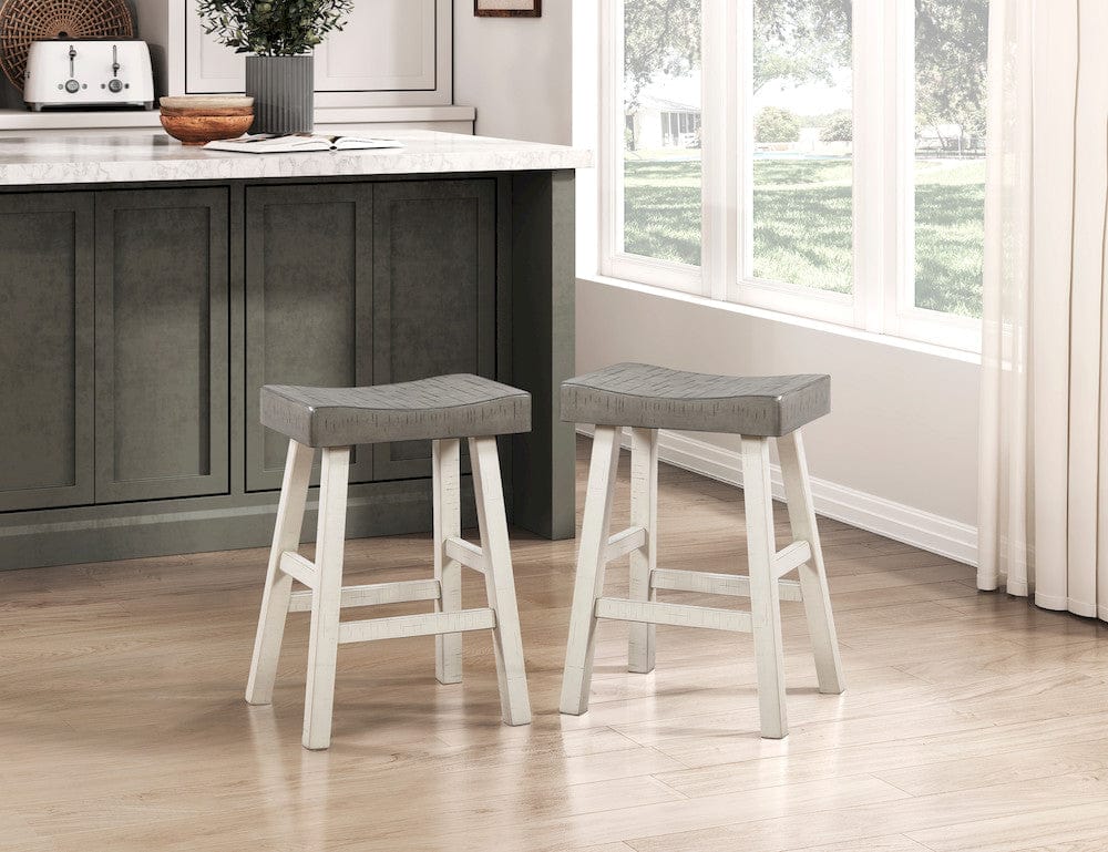 Homelegance  - Caspian 4-Piece Pack Counter Height Set - 5687WTT-364P  view 2