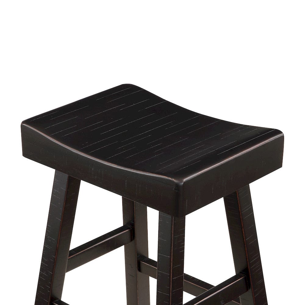 Homelegance  - Caspian Counter Height Stool - 5687BLK-24  view 3