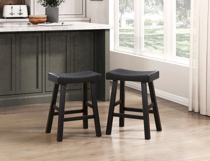 Homelegance  - Caspian Counter Height Stool - 5687BLK-24  view 4