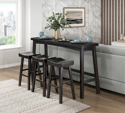 Homelegance  - Caspian Pub Height Stool - 5687BLK-29  view 2