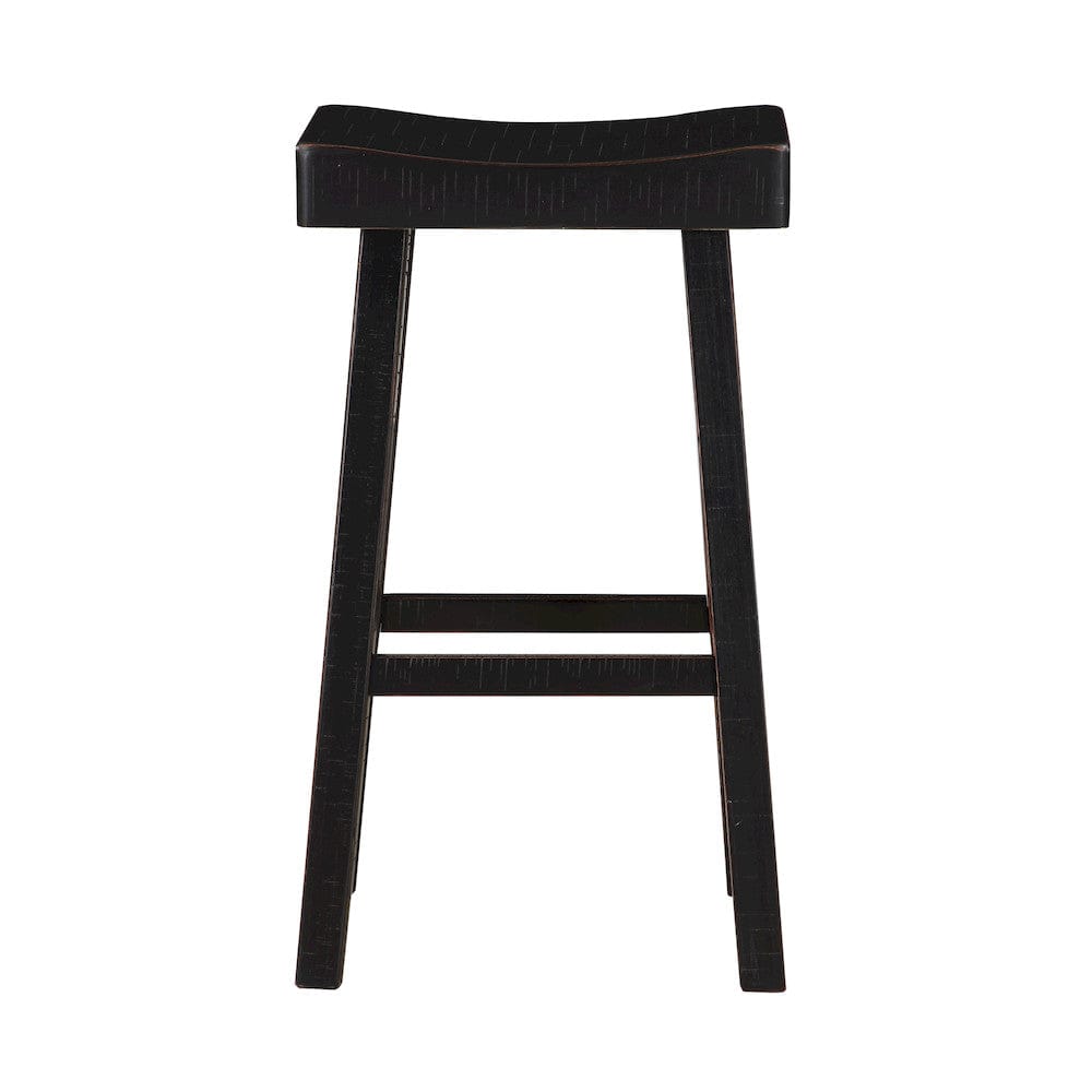Homelegance  - Caspian Pub Height Stool - 5687BLK-29  view 4