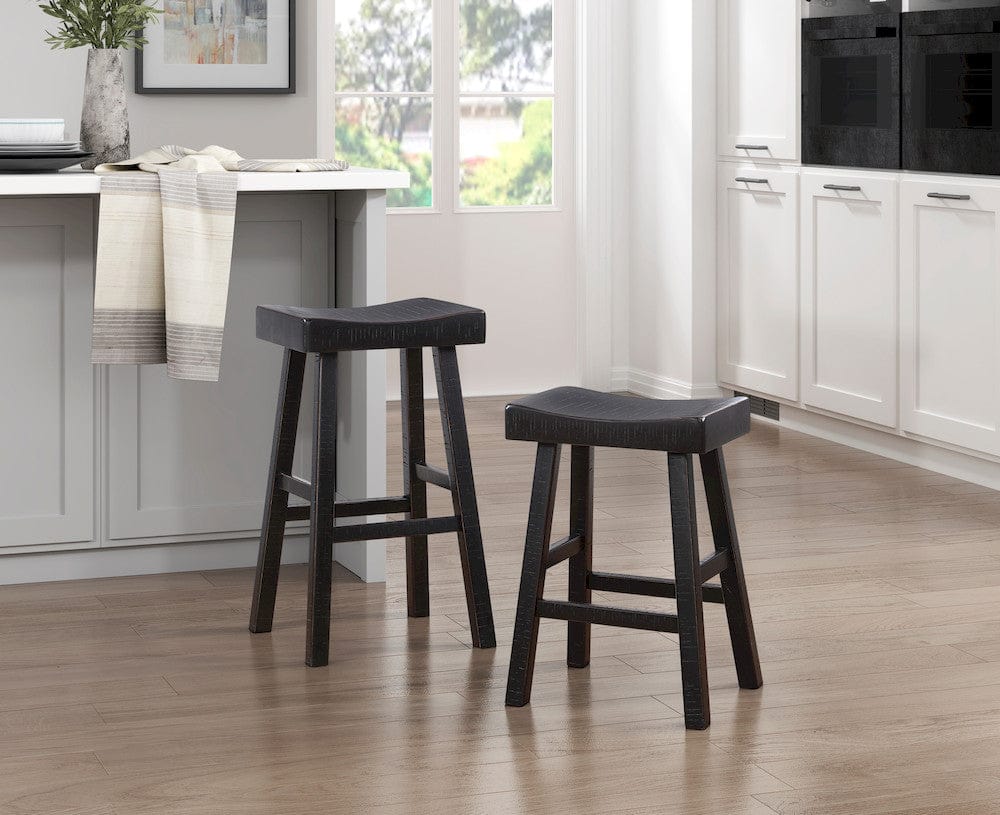 Homelegance  - Caspian Pub Height Stool - 5687BLK-29  view 6