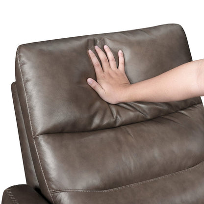 Homelegance  - Cassian Swivel Glider Reclining Chair in Dark brown - 8488DB-1  view 3