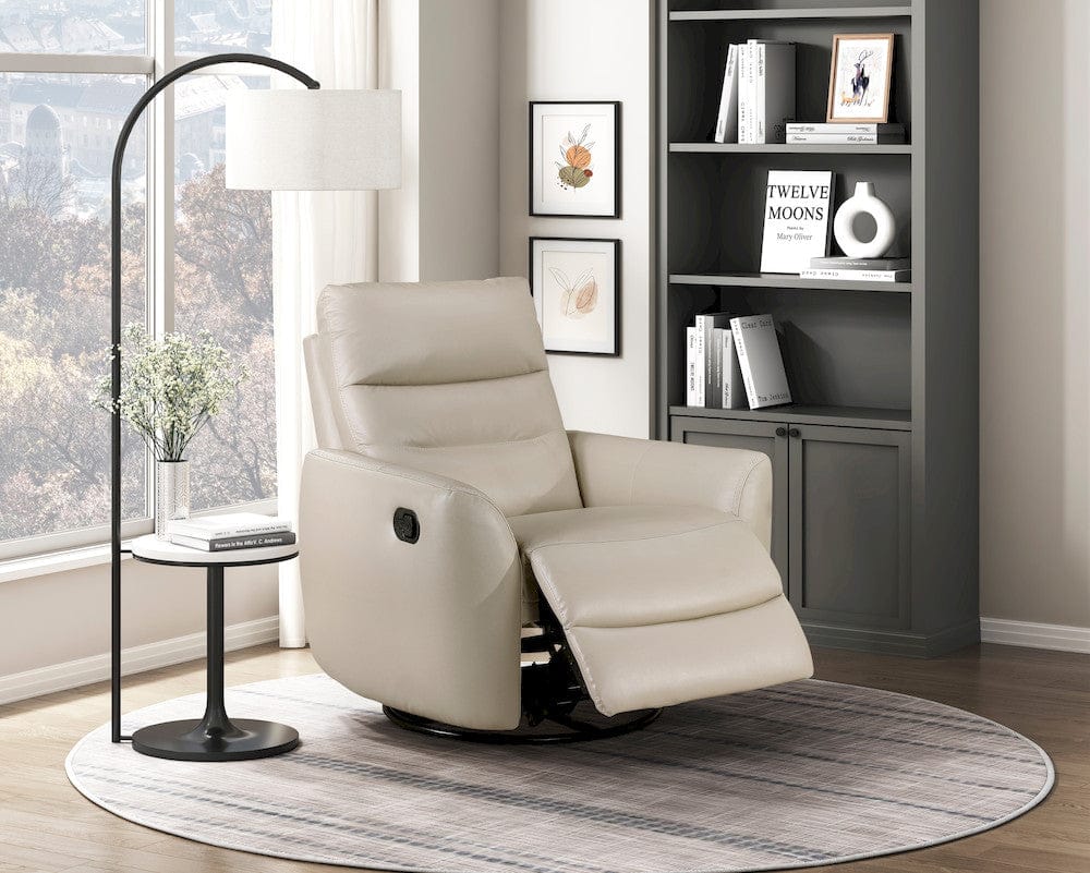 Homelegance  - Cassian Swivel Glider Reclining Chair in Taupe - 8488TP-1  view 5