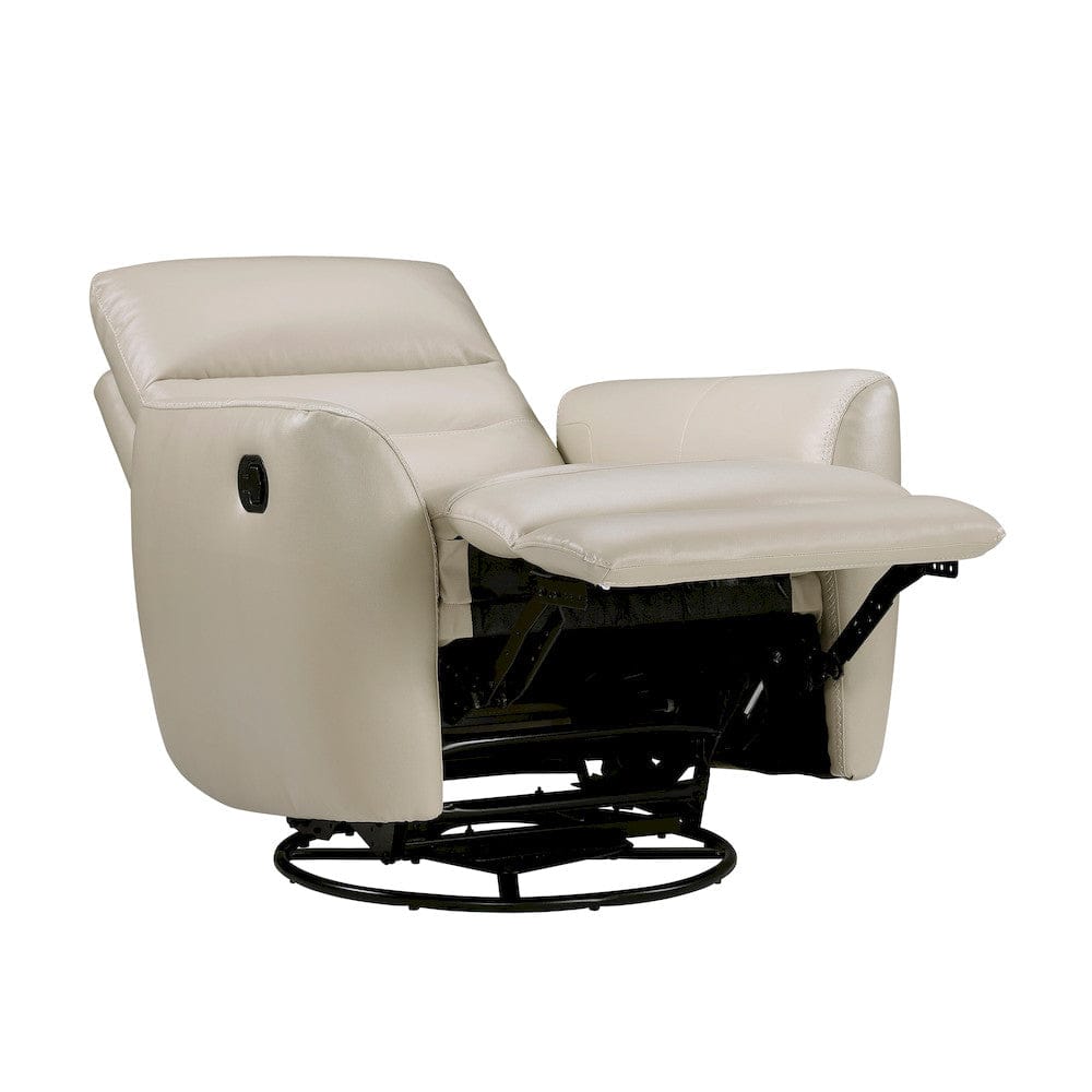 Homelegance  - Cassian Swivel Glider Reclining Chair in Taupe - 8488TP-1  view 12