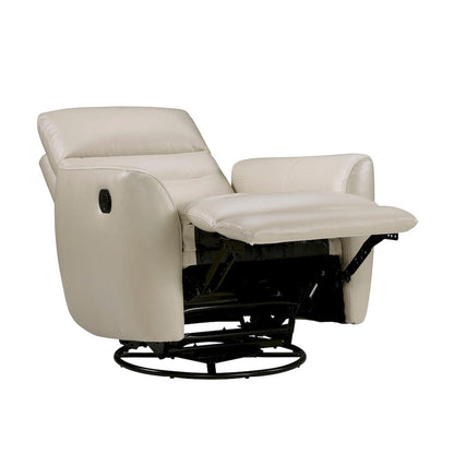 Homelegance  - Cassian Swivel Glider Reclining Chair in Taupe - 8488TP-1  view 12