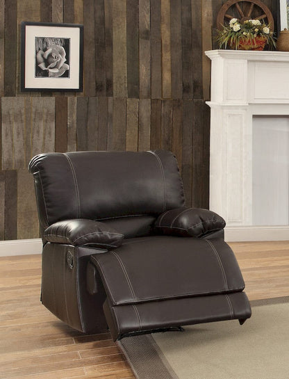 Homelegance  - Cassville Reclining Chair in Brown - 8403-1  view 5