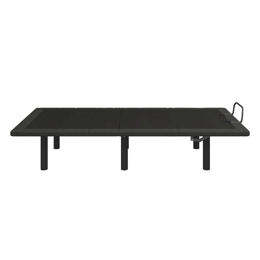 Homelegance  - Catalvst California King Twin Wireless Upholstered Adjustable Bed Base in Dark gray and black - BF-1UP-CT  view 1