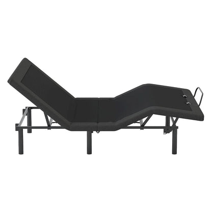 Homelegance  - Catalvst California King Twin Wireless Upholstered Adjustable Bed Base in Dark gray and black - BF-1UP-CT  view 5