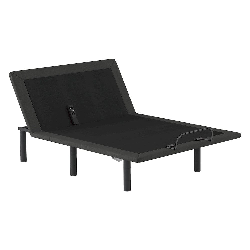 Homelegance  - Catalvst Split California King Wireless Upholstered Adjustable Bed Base (2-Piece) in Dark gray and black - BF-1UP-CTx2  view 4