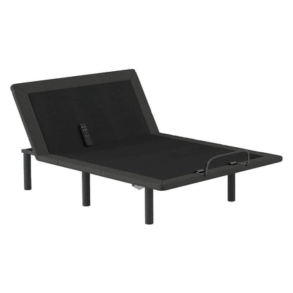 Homelegance  - Catalvst Split California King Wireless Upholstered Adjustable Bed Base (2-Piece) in Dark gray and black - BF-1UP-CTx2  view 4