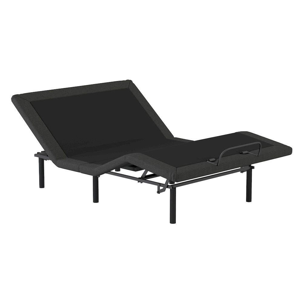 Homelegance  - Catalvst Split California King Wireless Upholstered Adjustable Bed Base (2-Piece) in Dark gray and black - BF-1UP-CTx2  view 5