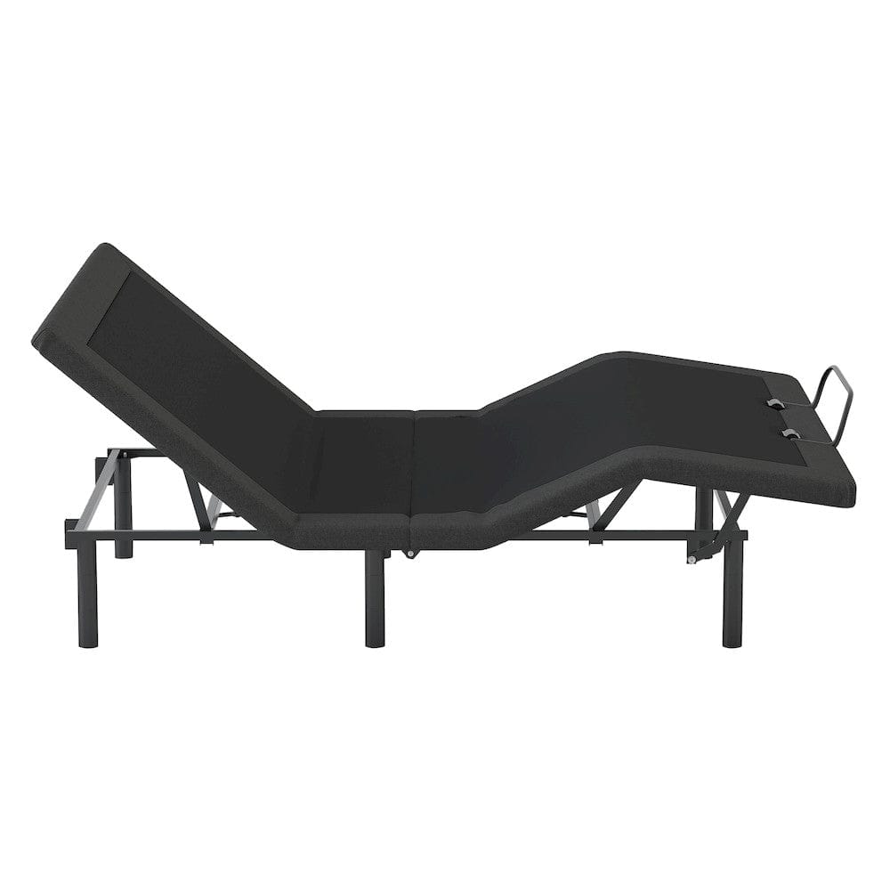 Homelegance  - Catalvst Split California King Wireless Upholstered Adjustable Bed Base (2-Piece) in Dark gray and black - BF-1UP-CTx2  view 6