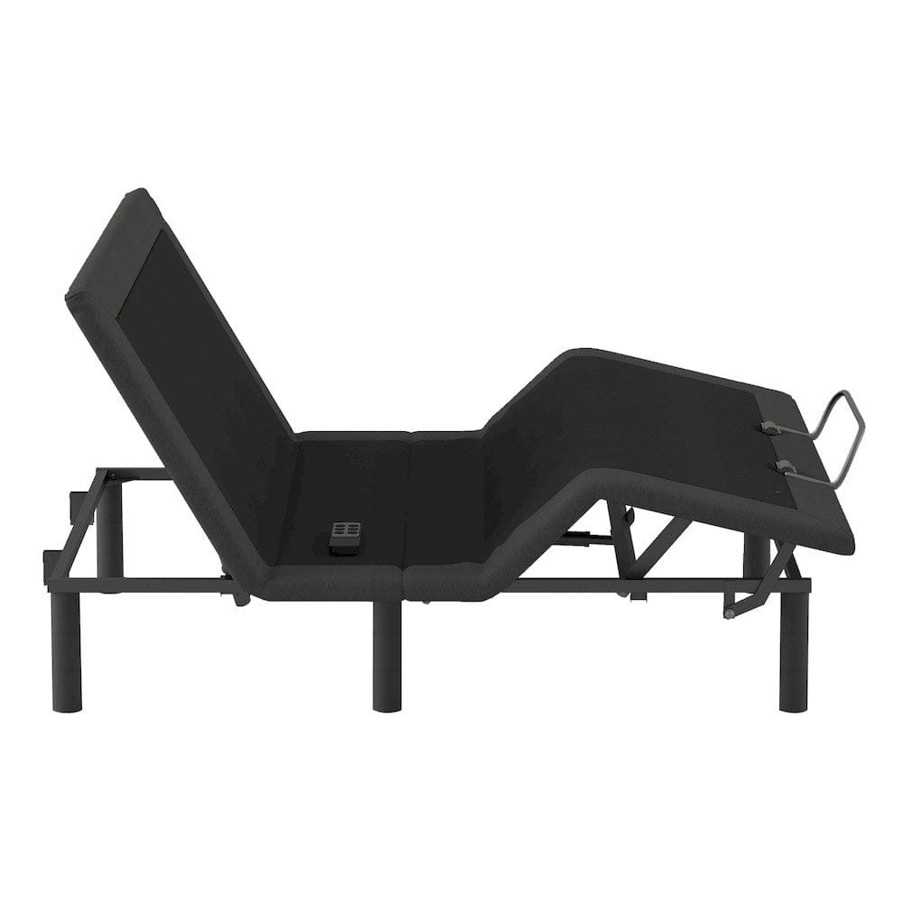 Homelegance  - Catalvst Split California King Wireless Upholstered Adjustable Bed Base (2-Piece) in Dark gray and black - BF-1UP-CTx2  view 7