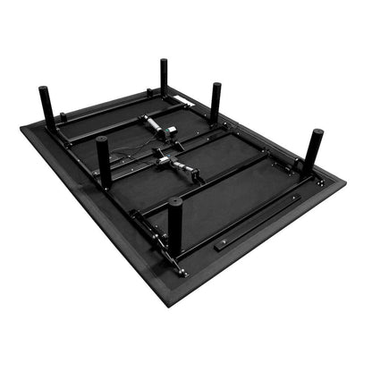 Homelegance  - Catalvst Split California King Wireless Upholstered Adjustable Bed Base (2-Piece) in Dark gray and black - BF-1UP-CTx2  view 10