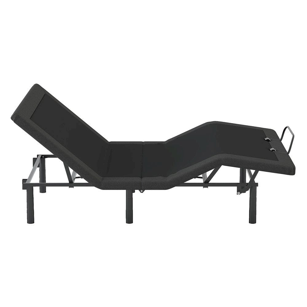 Homelegance  - Catalvst Split Eastern King Wireless Upholstered Adjustable Bed Base (2-Piece) in Dark gray and black - BF-1UP-ETx2  view 8