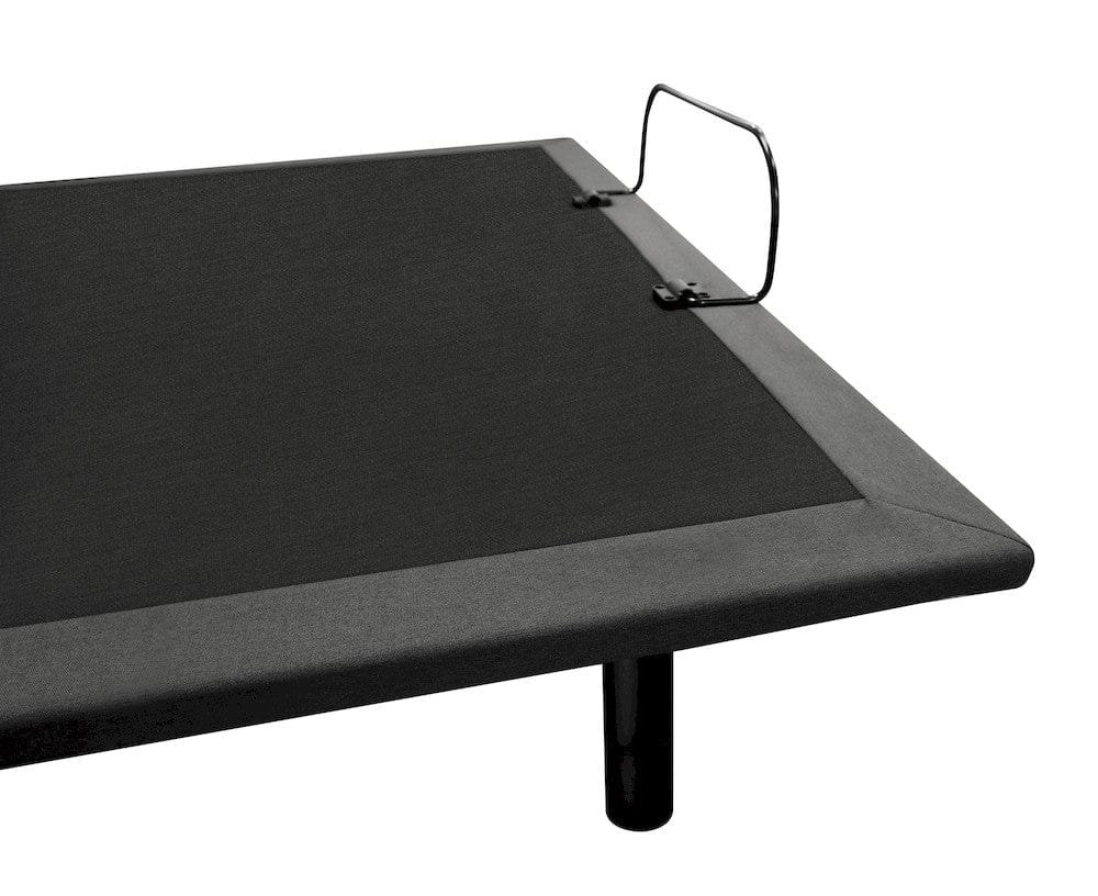 Homelegance  - Catalvst Twin XL Wireless Upholstered Adjustable Bed Base in Dark gray and black - BF-1UP-ET  view 11