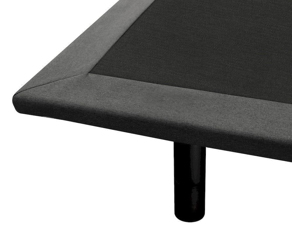 Homelegance  - Catalvst Twin XL Wireless Upholstered Adjustable Bed Base in Dark gray and black - BF-1UP-ET  view 12