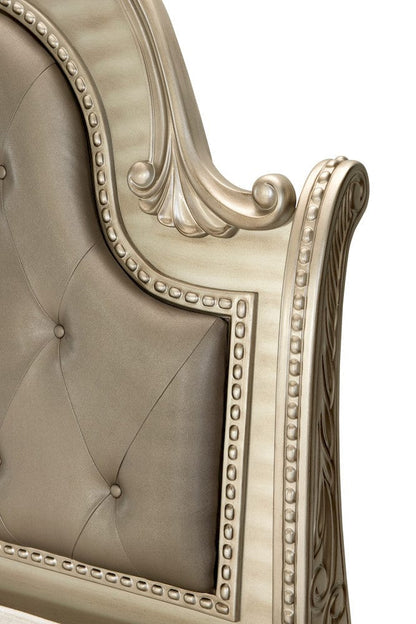 Homelegance  - Cavalier Eastern King Bed in Silver - 1757SVK-1EKx  view 4