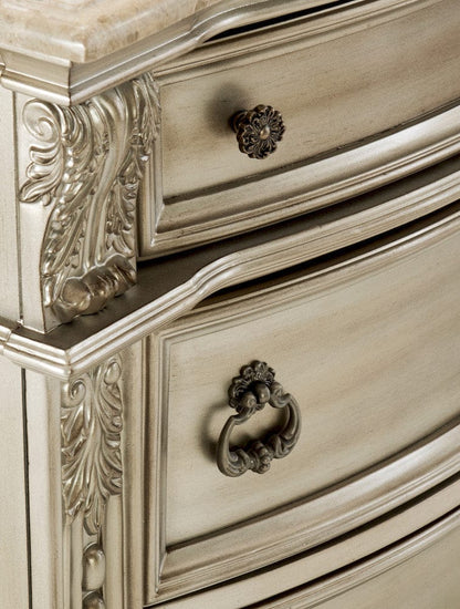 Homelegance  - Cavalier Night Stand - 1757SV-4  view 6