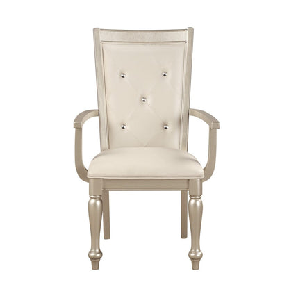 Homelegance  - Celandine Arm Chair in Silver - 1928A  view 3
