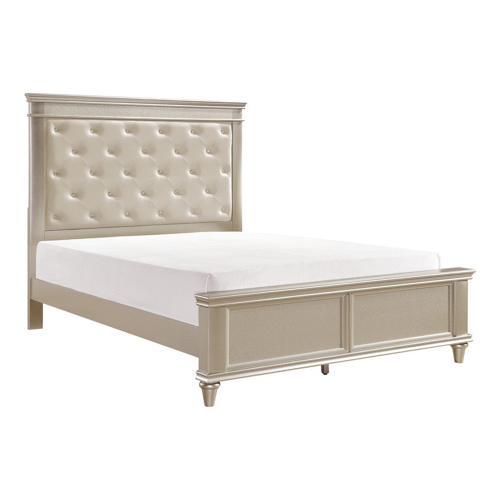 Homelegance  - Celandine California King Bed in Off-White - 1928K-1CKx  view 1