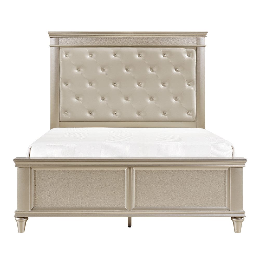 Homelegance  - Celandine California King Bed in Off-White - 1928K-1CKx  view 4