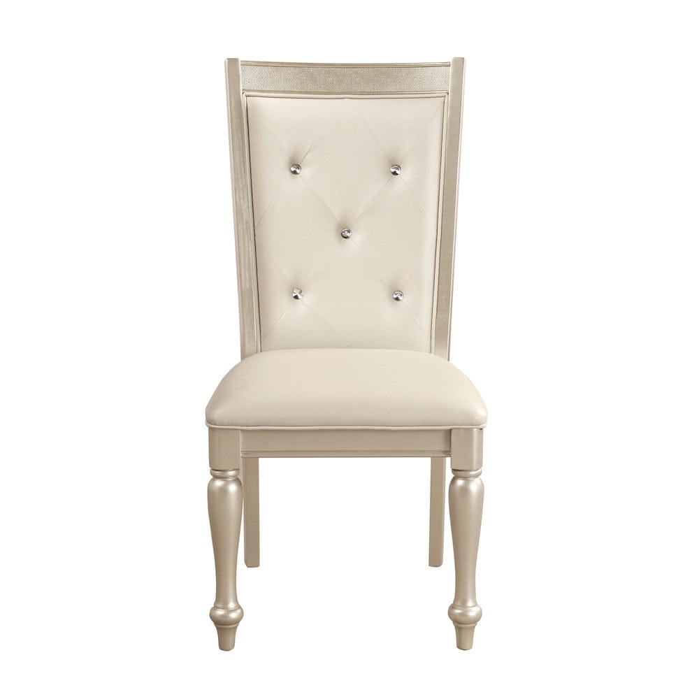 Homelegance  - Celandine Side Chair in Silver - 1928S  view 1