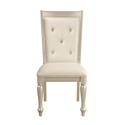 Homelegance  - Celandine Side Chair in Silver - 1928S  view 1