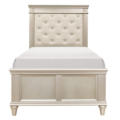 Homelegance  - Celandine Twin Bed in Off-White - 1928T-1x  view 1