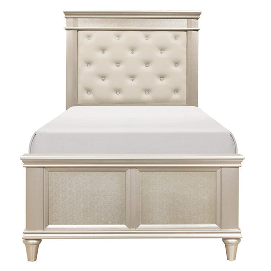 Homelegance  - Celandine Twin Bed in Off-White - 1928T-1x  view 1