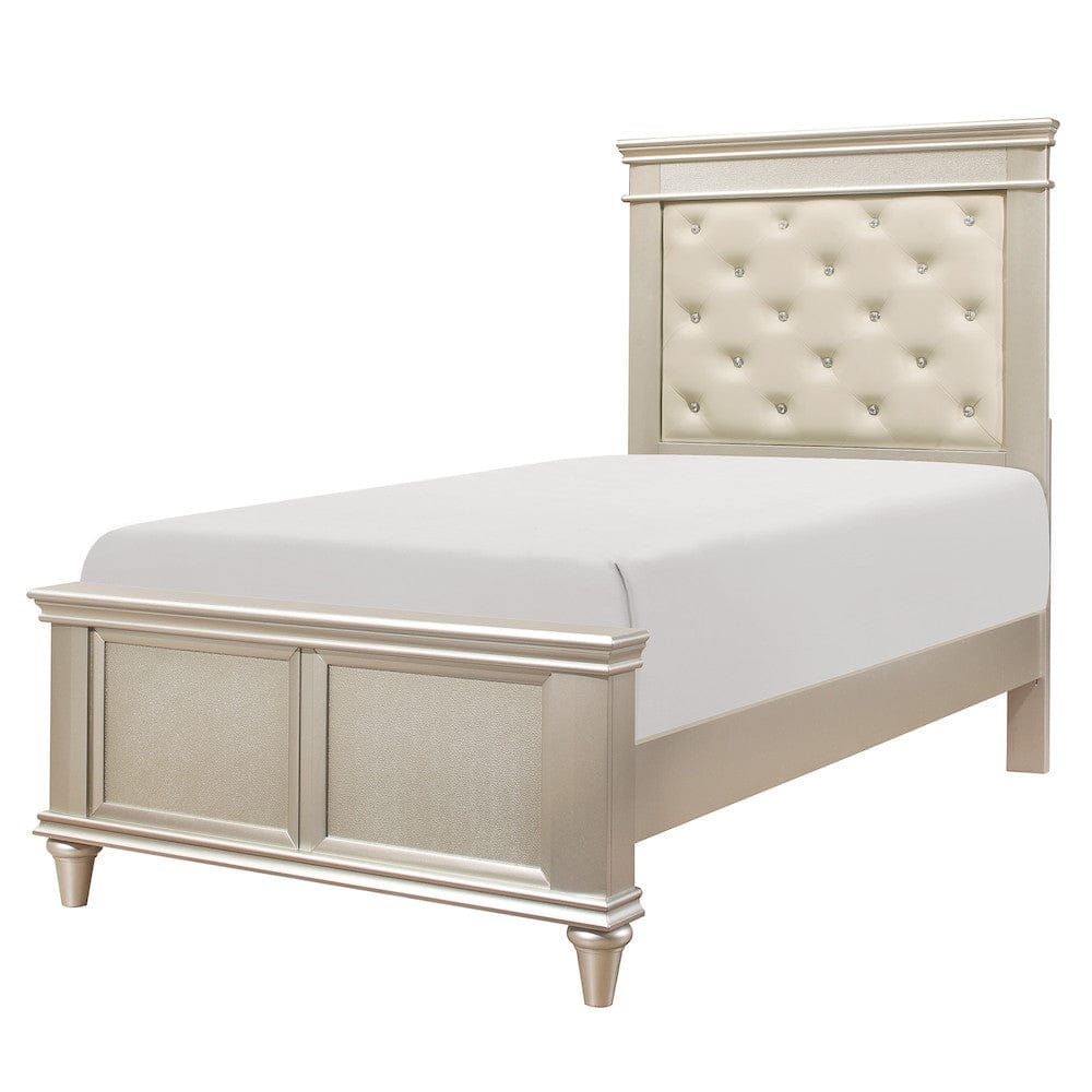 Homelegance  - Celandine Twin Bed in Off-White - 1928T-1x  view 4