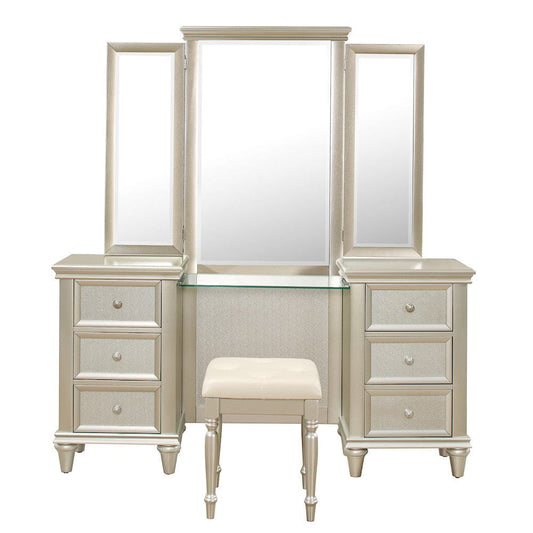 Homelegance  - Celandine Vanity Dresser W/ Mirror - 1928-15x  view 1