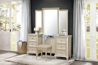 Homelegance  - Celandine Vanity Dresser W/ Mirror - 1928-15x  view 3