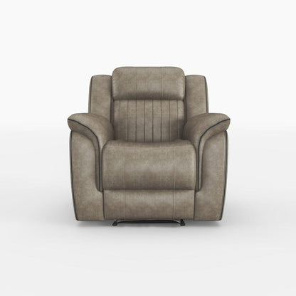 Homelegance  - Centeroak Reclining Chair in Sandy Brown - 9479SDB-1  view 1