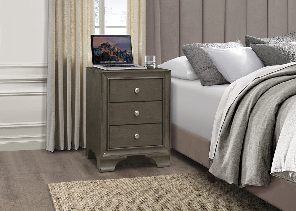 Homelegance  - Centralia Night Stand - 4598GYU  view 3