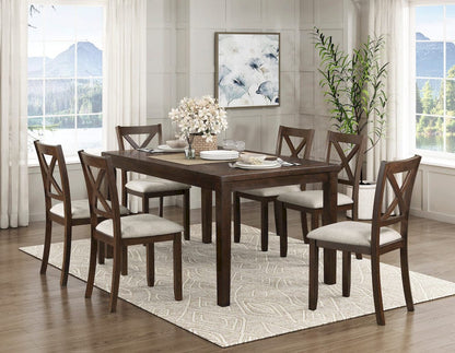 Homelegance  - Challis 7-Piece Pack Dinette Set in Textured - 5905  view 9