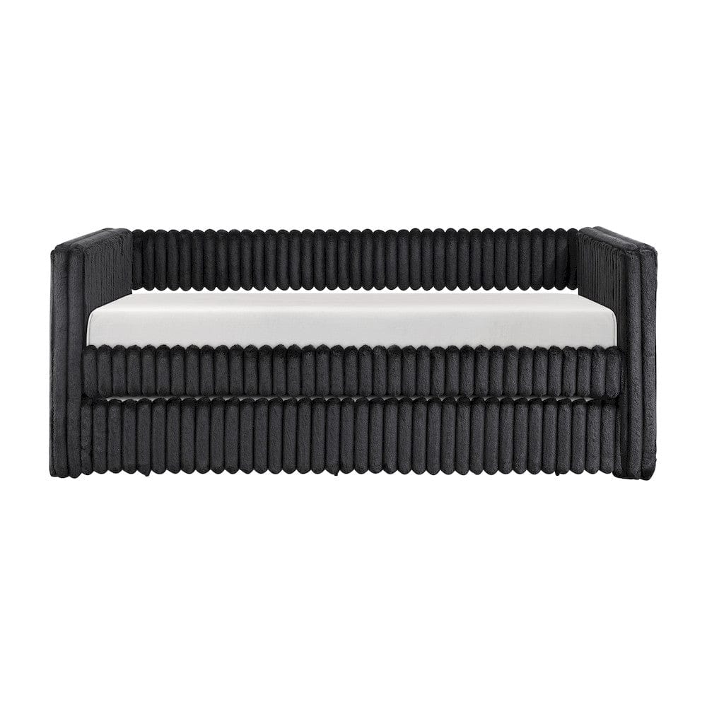 Homelegance  - Chapman Daybed W/ Trundle in Black - 4655BLKx  view 1