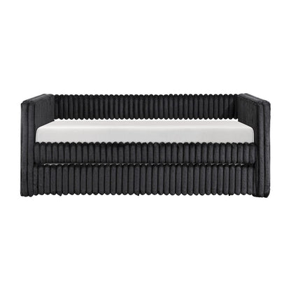 Homelegance  - Chapman Daybed W/ Trundle in Black - 4655BLKx  view 1