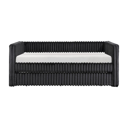 Homelegance  - Chapman Daybed W/ Trundle in Black - 4655BLKx  view 1