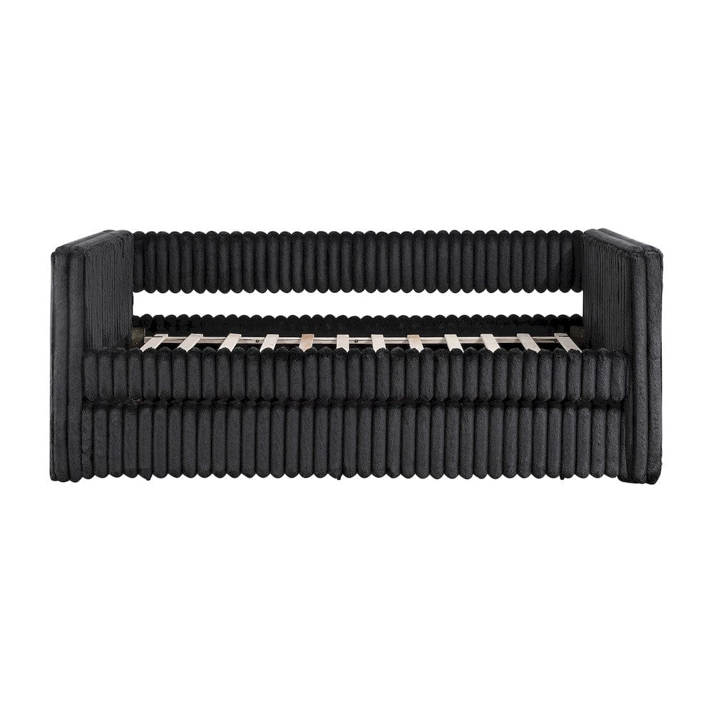 Homelegance  - Chapman Daybed W/ Trundle in Black - 4655BLKx  view 3