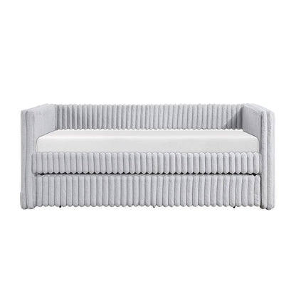 Homelegance  - Chapman Daybed W/ Trundle in Gray - 4655LGYx  view 3