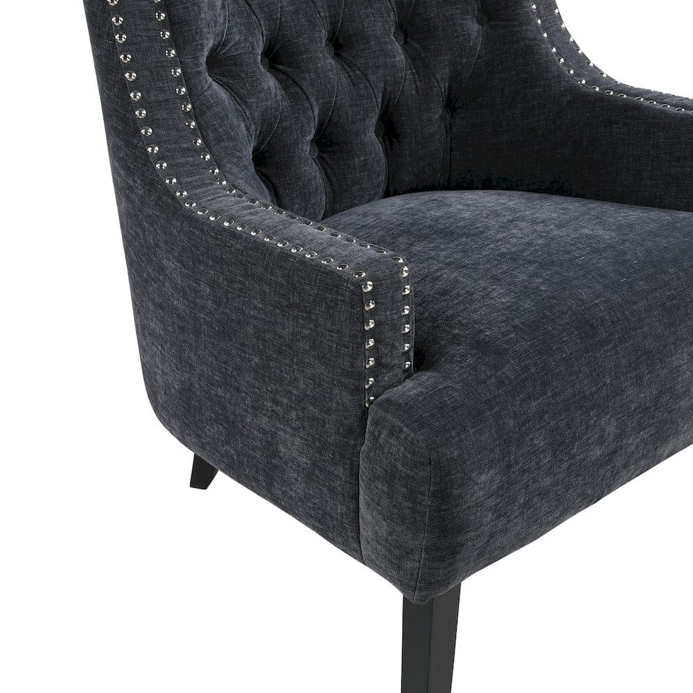Homelegance  - Charisma Accent Chair in Black - 1194NBK-1  view 2