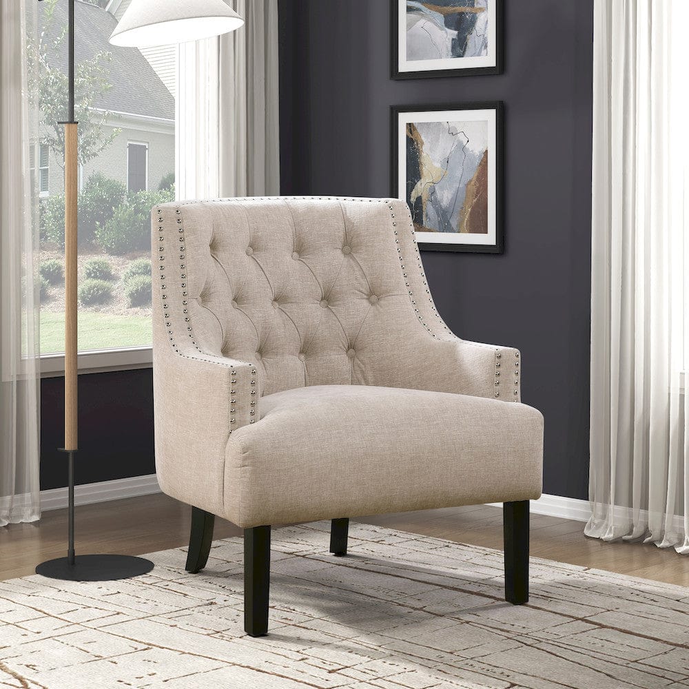 Homelegance  - Charisma Accent Chair in Cement - 1194NCM-1  view 6