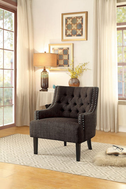 Homelegance  - Charisma Accent Chair in Chocolate - 1194CH  view 7