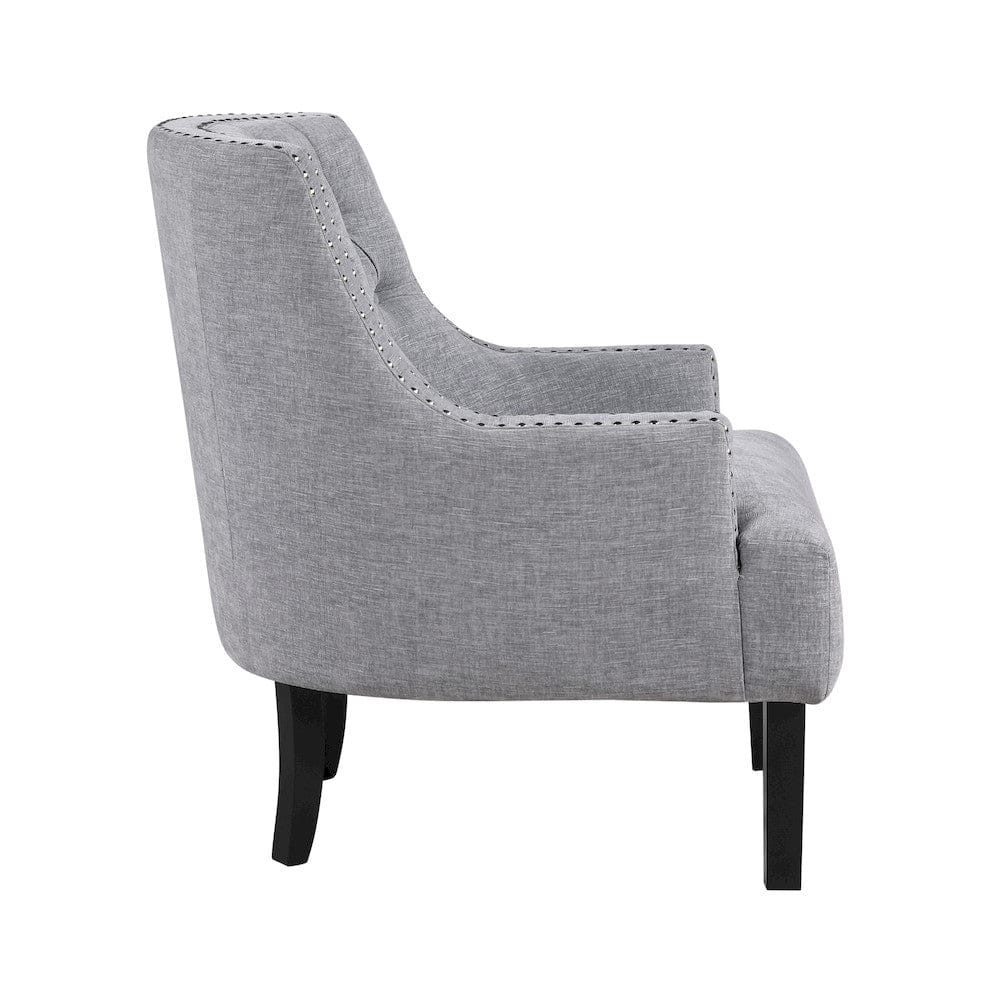 Homelegance  - Charisma Accent Chair in Gray - 1194NGY-1  view 3