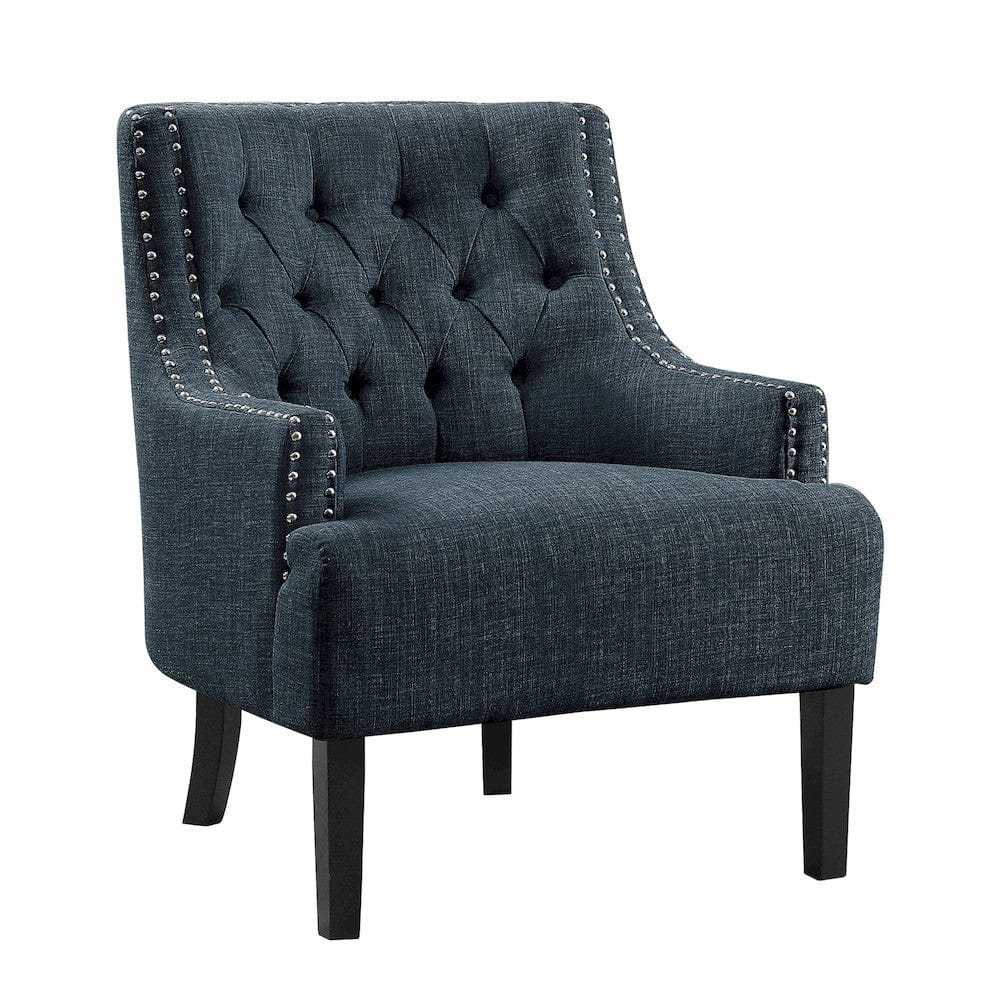 Homelegance  - Charisma Accent Chair in Indigo - 1194IN  view 3