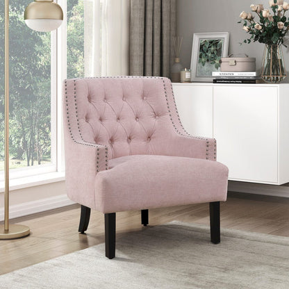 Homelegance  - Charisma Accent Chair in Pink - 1194NPK-1  view 2